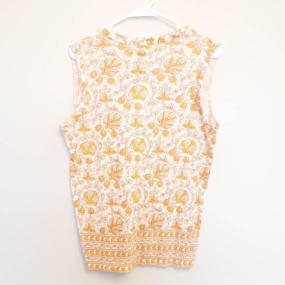 NWT Lucky Brand Tassel String Vneck Tank Top Small - Picture 2 of 4